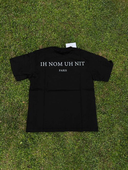 Tricou IH NOM UH NIT / Negru / Alb