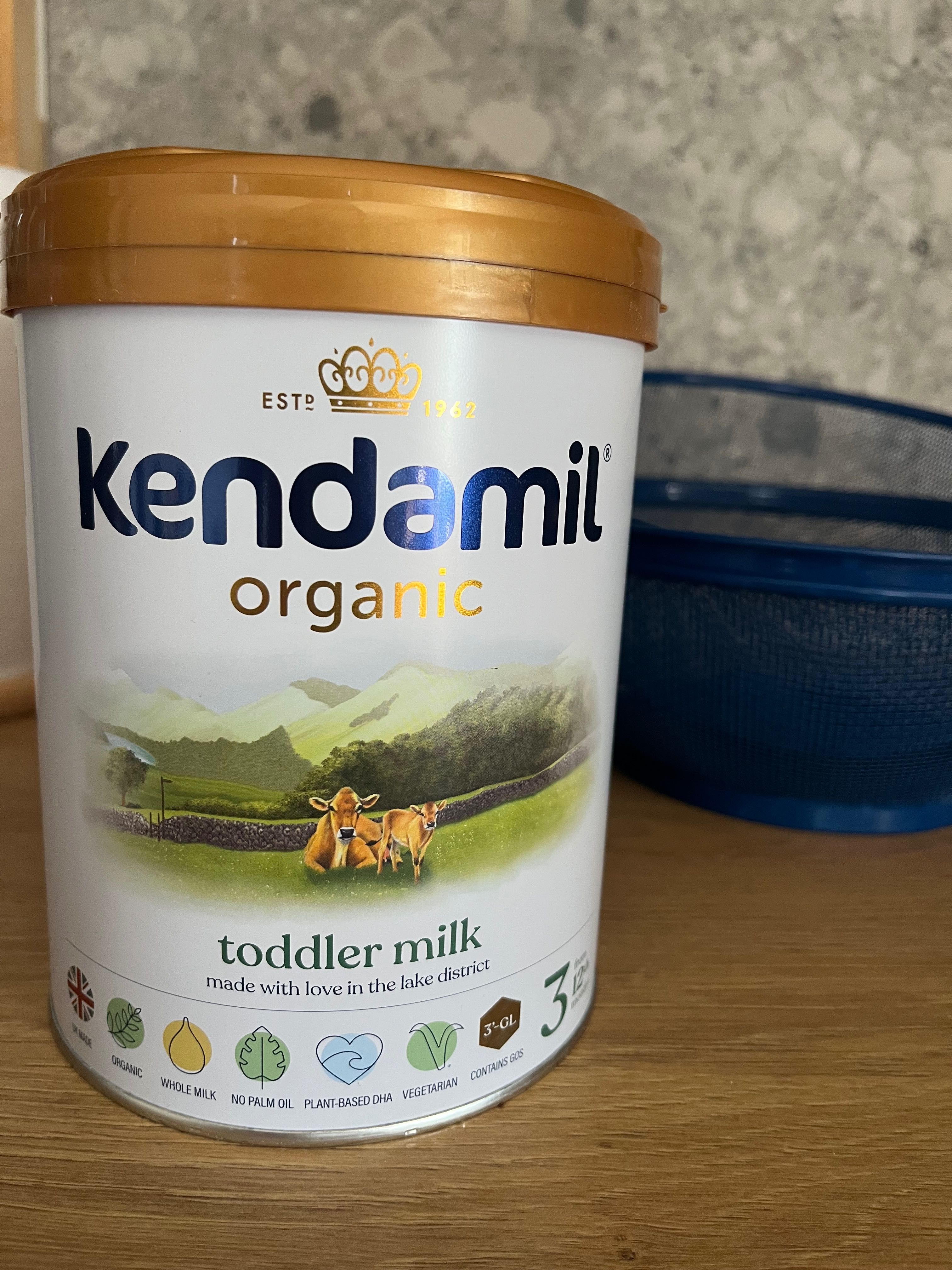 Kendamil organic toddler milk 3