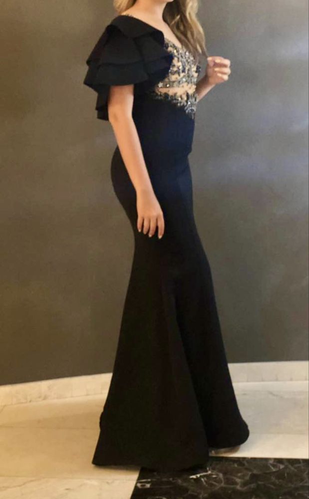 Rochie de seară elegantă – mărimea 38, stare impecabilă