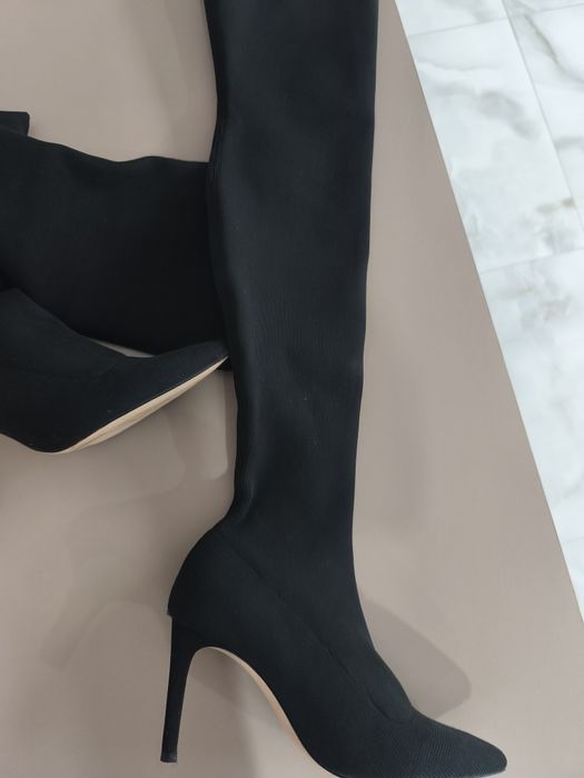 Cizme Stradivarius lungi peste genunchi elastice