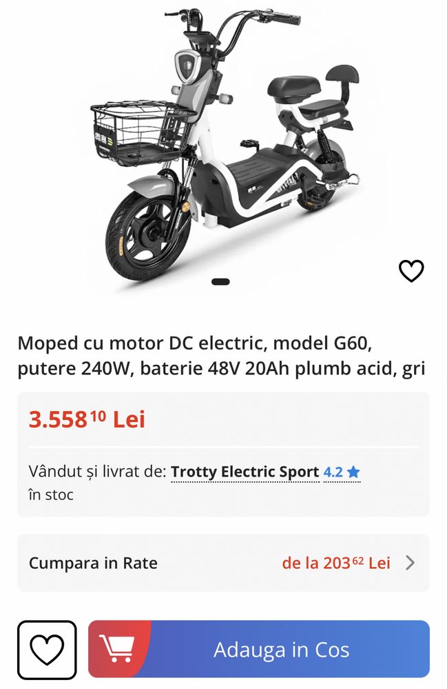 Vand Moped, trotineta