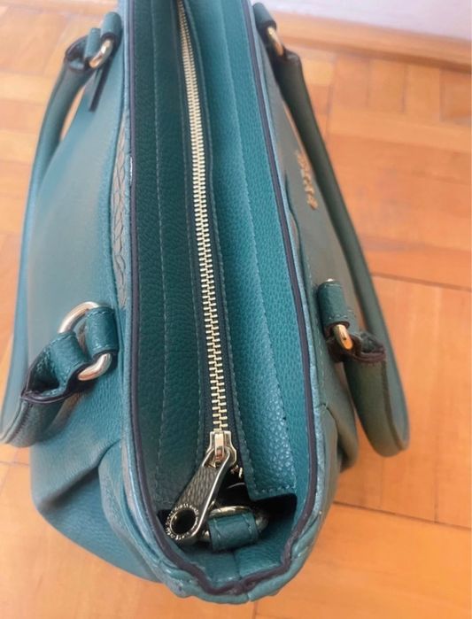 Geanta mare originala Guess turcoaz