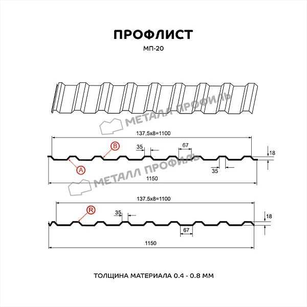 Профнастил для кровли