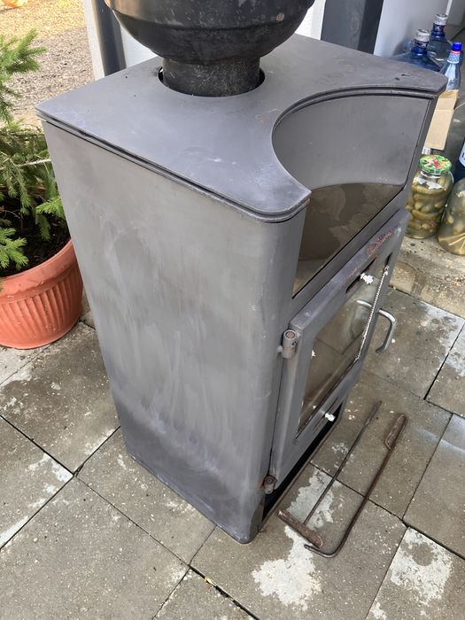 Soba Semineu  pe lemne carbuni  9,5 kw