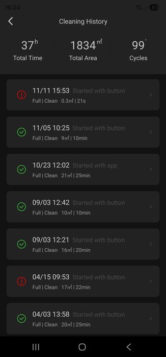 Robot de aspirare/aspirator  Roborock S6 MaxV