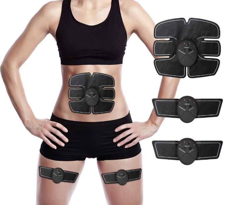 Smart Fitness Kit 3 electrostimulatoare Six Pack stimulare musculară
