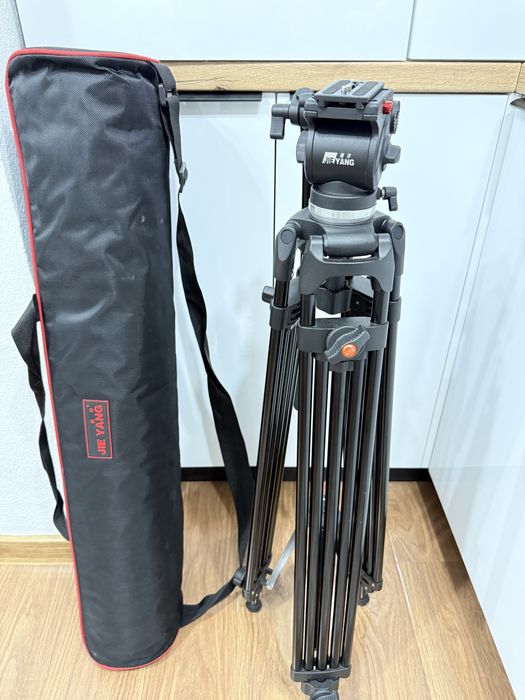 Trepied  foto/video profesional JIE YANG cap fluid
