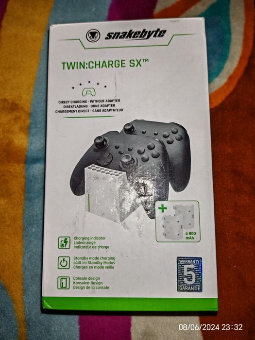 Manete, joistik Xbox seria s x pachet plus încărcător
