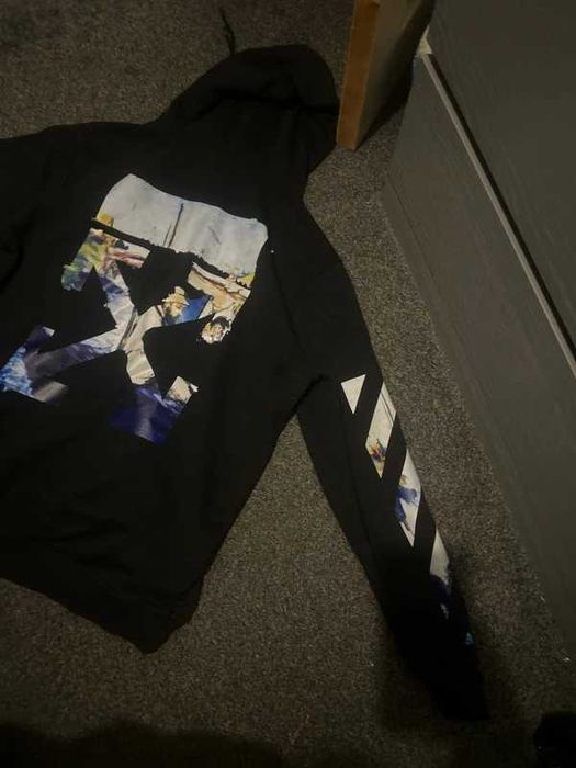 Off White Hoodie Black