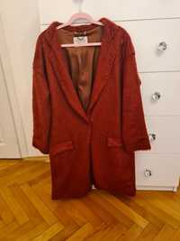 Palton Max&Co lana si mohair visiniu rosu  38