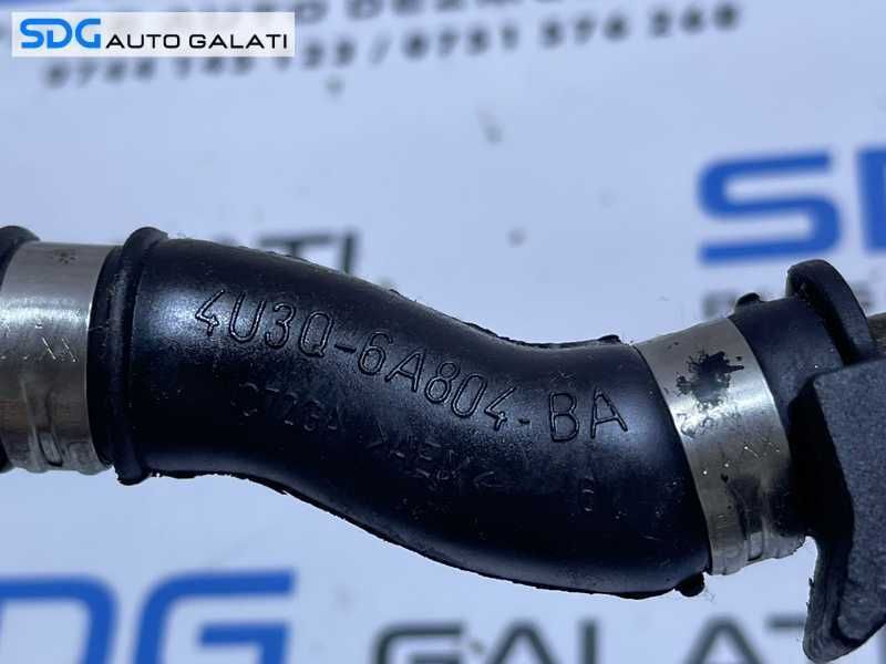 Teava Conducta Furtun Retur Ulei Turbo Turbina Turbosuflanta Peugeot 407 2.7 HDI 2003 - 2010 Cod 4U3Q-6720-CB 4U3Q-6A804-BA