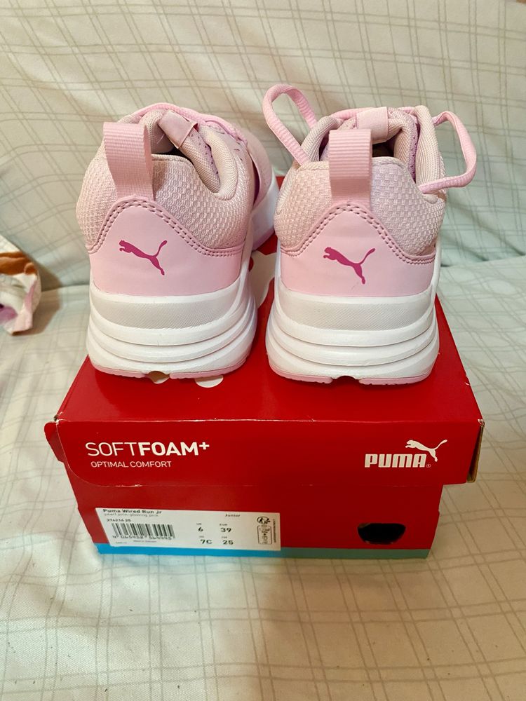 Adidasi puma wired run roz