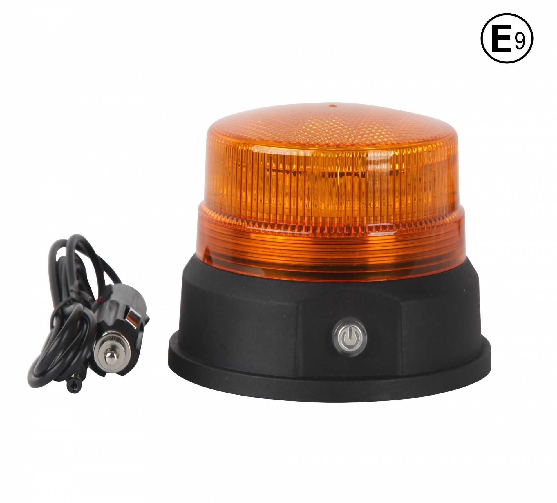 Led аварийна сигнална лампа маяк буркан блиц лед 12v 24v трактор и др.