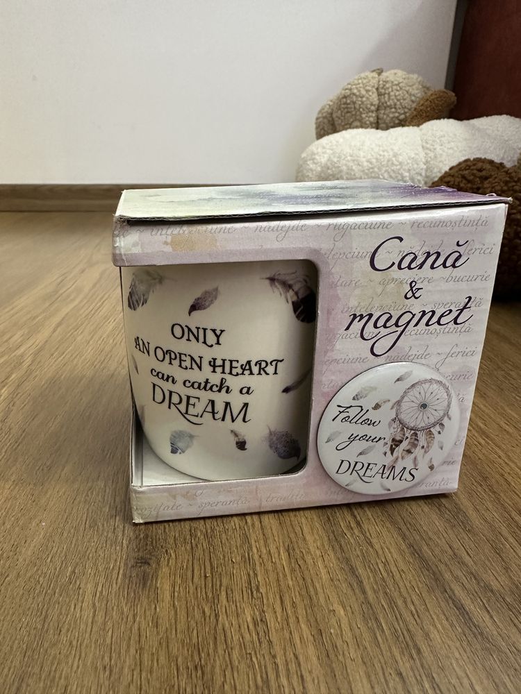 Cana si  magnet cadou