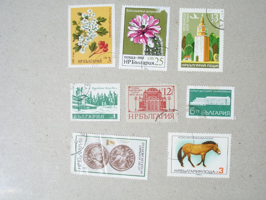 Пощенски марки Виетнам, Полша, НРБ