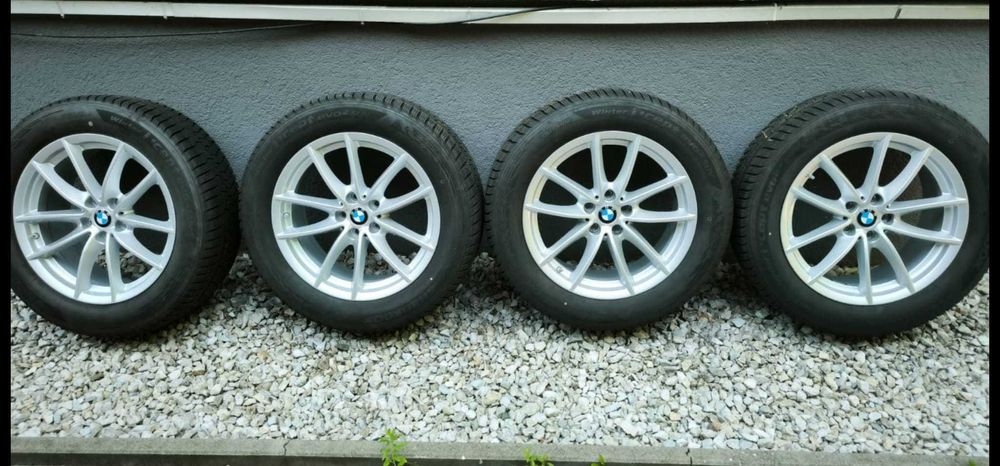 Set 4 Roti - Jante Originale BMW pe 18” +Anvelope iarnă Hankook Winter
