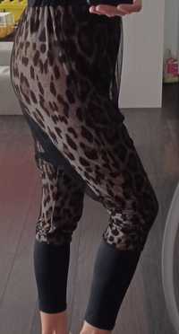 Pantalon print leopard