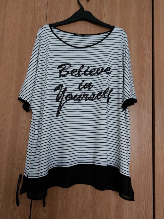 Bluza de bumbac  gen tricou
