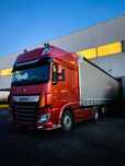 Daf xf , semiremorca Schmidt.