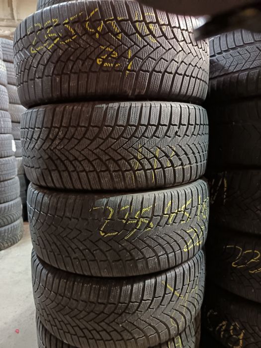Anvelope MS iarna 235 45 18 bridgestone 2021 și 2022 5.5-7mm