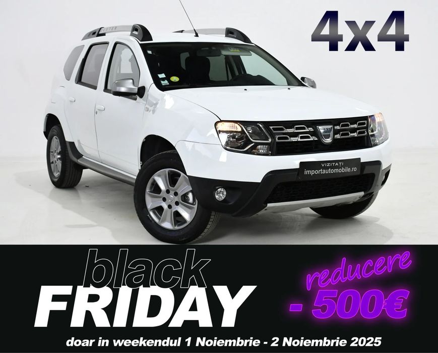 Dacia Duster 4x4 model LAUREATÉ/ Navigatie / Posibiliate finantare