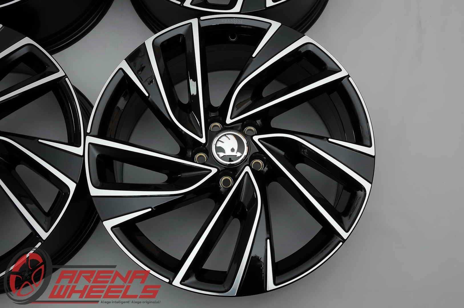 Jante Noi 19 inch Originale Skoda Karoq Kodiaq Superb Octavia Yeti R19