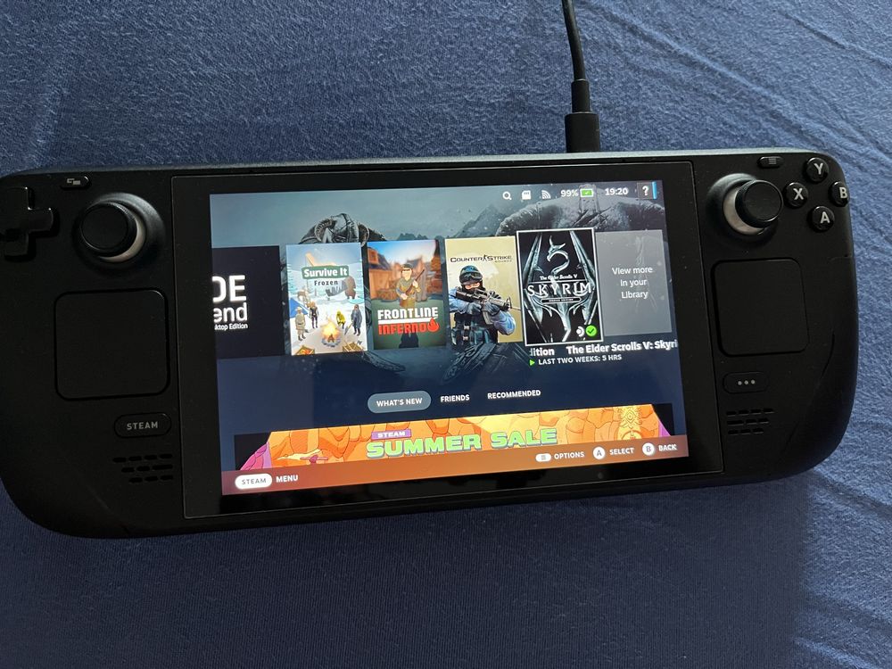 Steam Deck  LCD, 512 Gb, Stare Impecabila