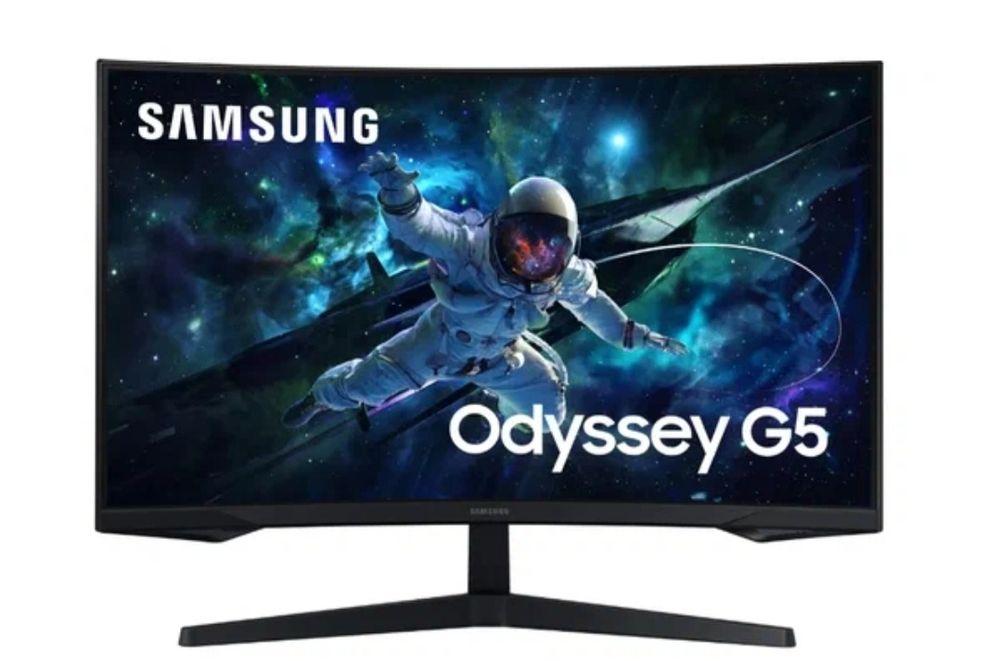 Продам игровой изогнутый монитор SAMSUNG ODYSSEY G5  (2K, идеал)