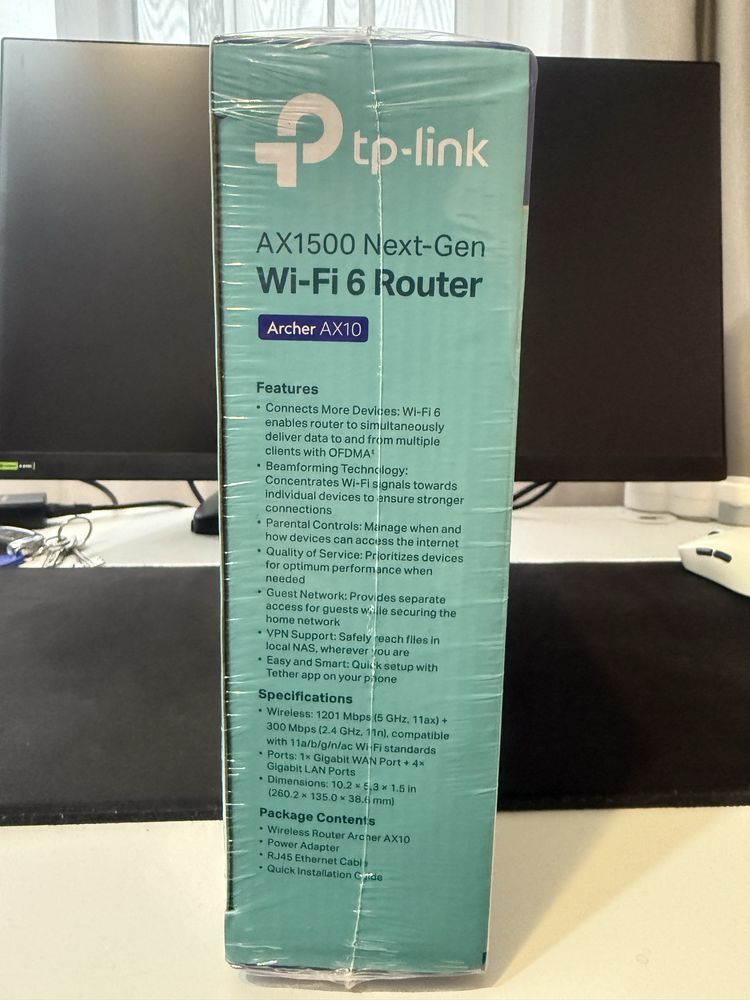 Продам Wi-Fi 6 роутер TP-Link Archer AX10 | Новый роутер в упаковке
