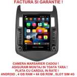 Navigatie Chevrolet Aveo Cruze din 2008 - 2015 TESLA 9.7 inch 4GB RAM