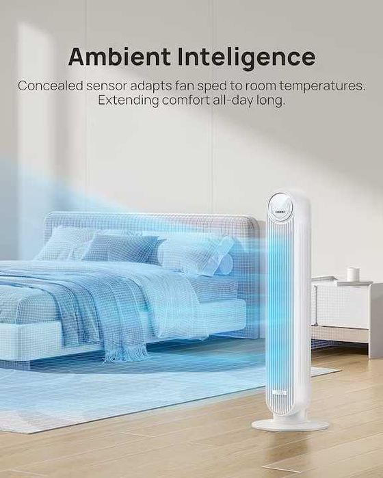 Ventilator turn Dreo Smart Nomad One S telecomanda &aplicatie pe mobil