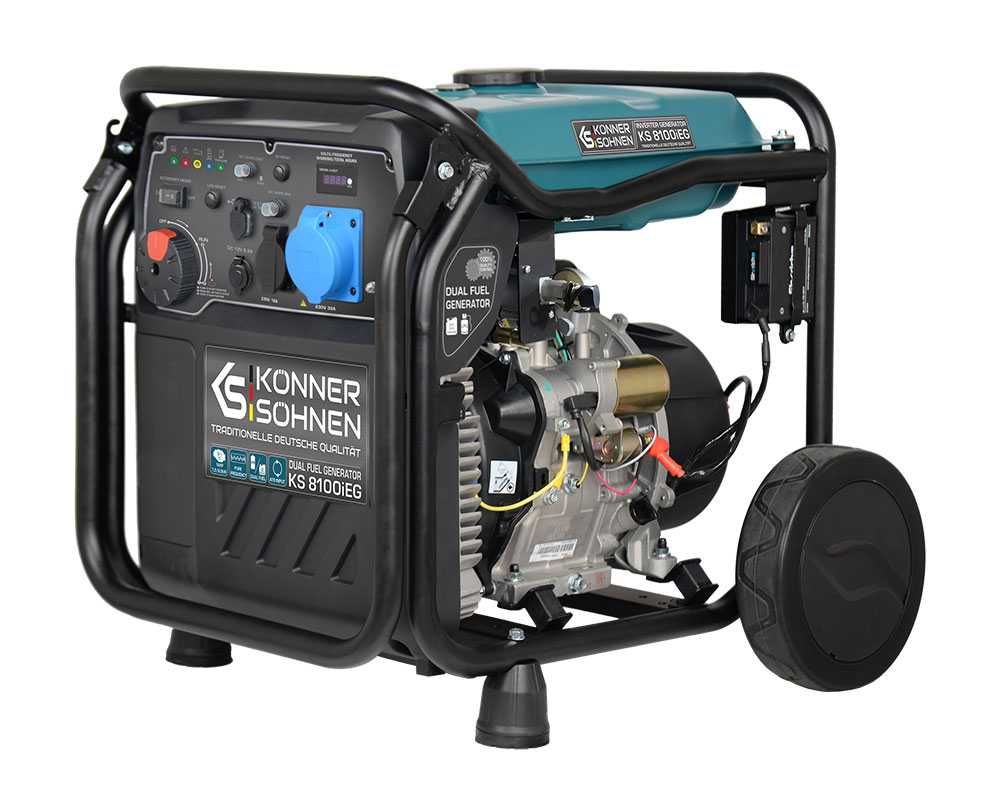 Generator de curent cu invertor hibrid 230V 8,0 kW Konner KS 8100iEG