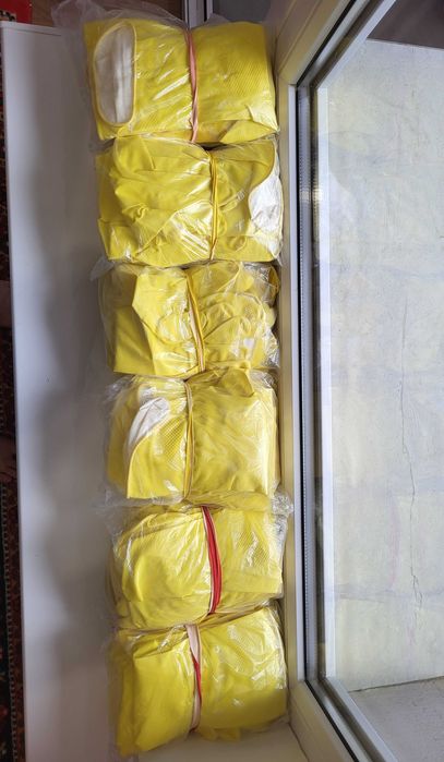 Резиновые хозяйственные перчатки (M) 55 пар