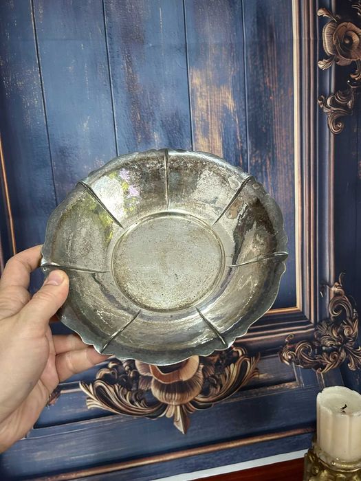 DN549 Cosulet - bol argintat 200g 21cm dimetru - 4,5 cm h