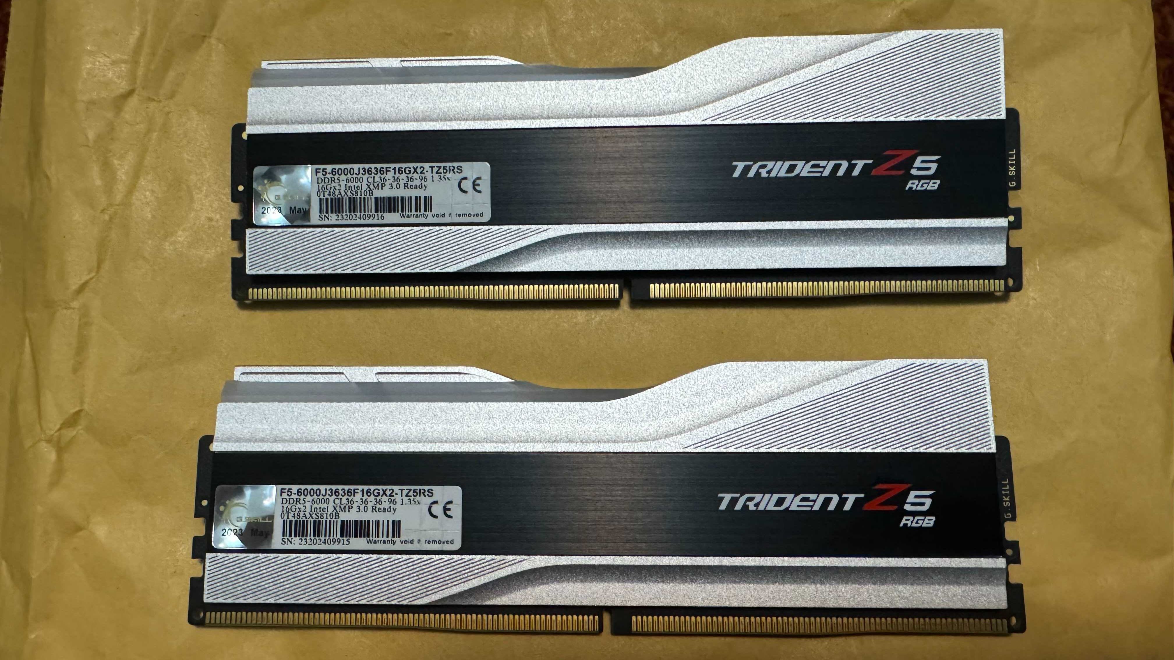 DDR5 Trident Z5 RGB 32GB 6000MHz cl36