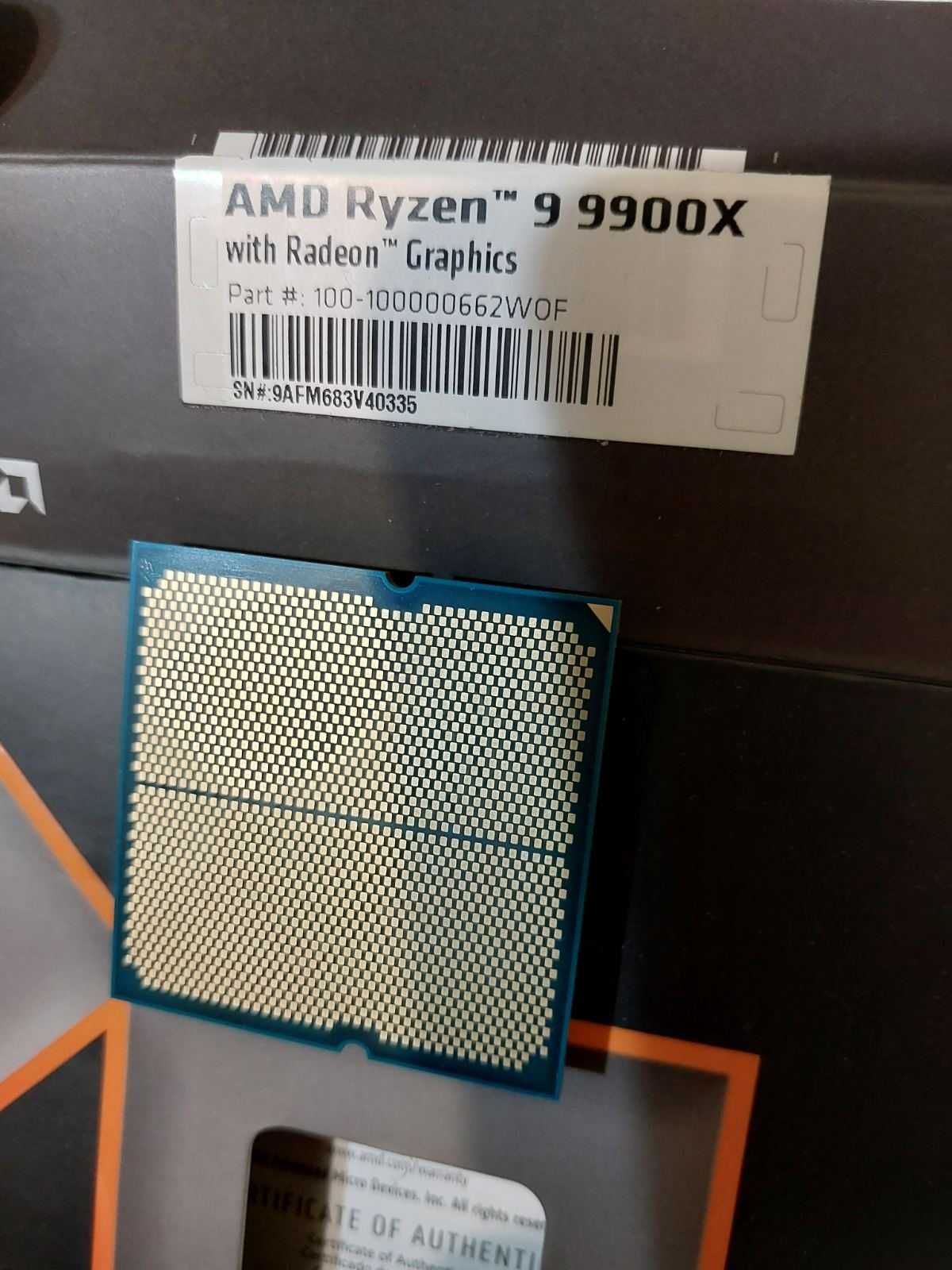 AMD Ryzen 9 9900X, 12-ядрен, АМ5