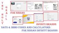 NATs & IMMO codes & calculators за Nissan и Infiniti. Nissan Consult 3
