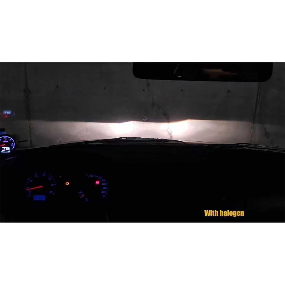 Н4 LED xenon крушки, 65W, Canbus 6000K, комплект, БЕЗПЛАТНА ДОСТАВКА