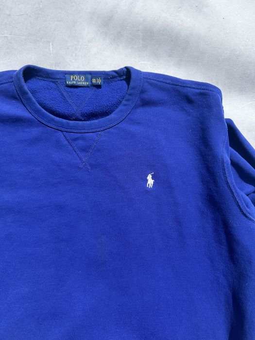 Bluza Polo Ralph Lauren albastra flagship clasica marimea XXL
