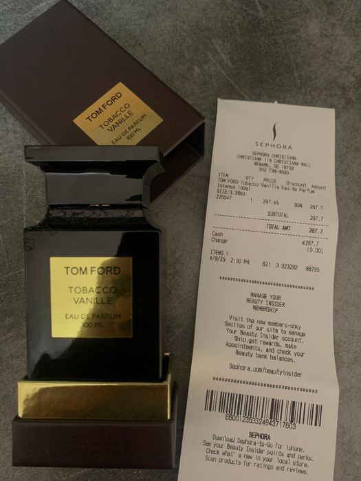 Parfum Tom Ford Tabacco Vanille