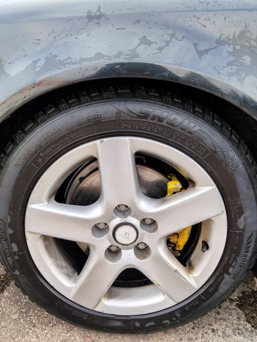 Джанти 16 5х112 с зимни гуми