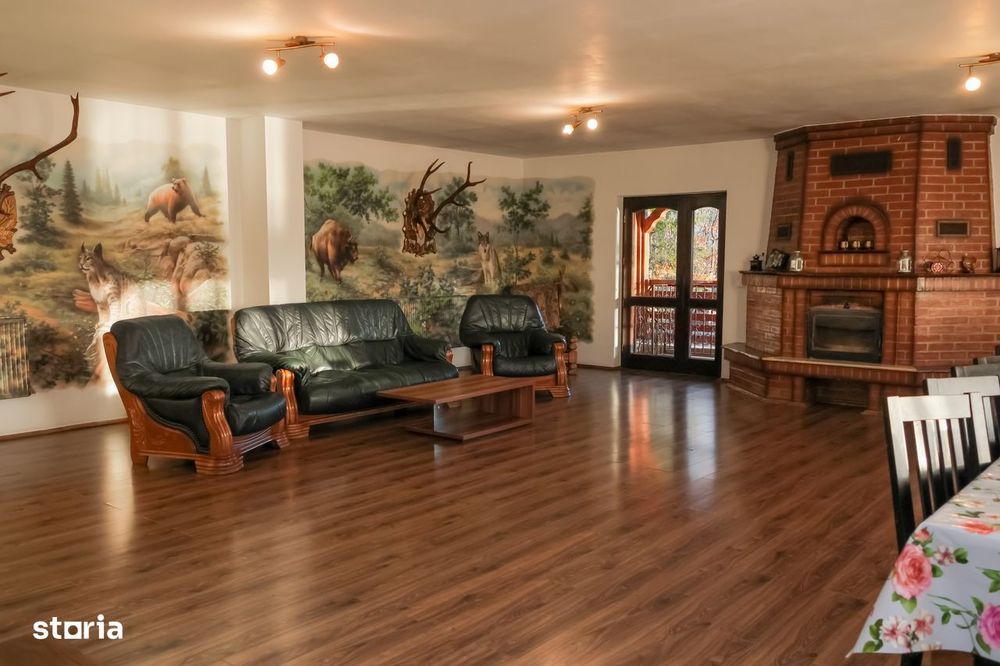 Cabana Colibita - 12 camere baie proprie - 550mp