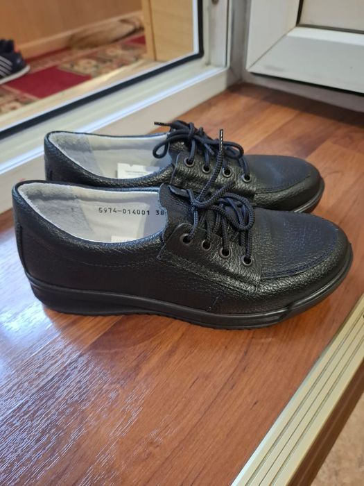 Кроссовки Натуральный Кожа Женский Новый