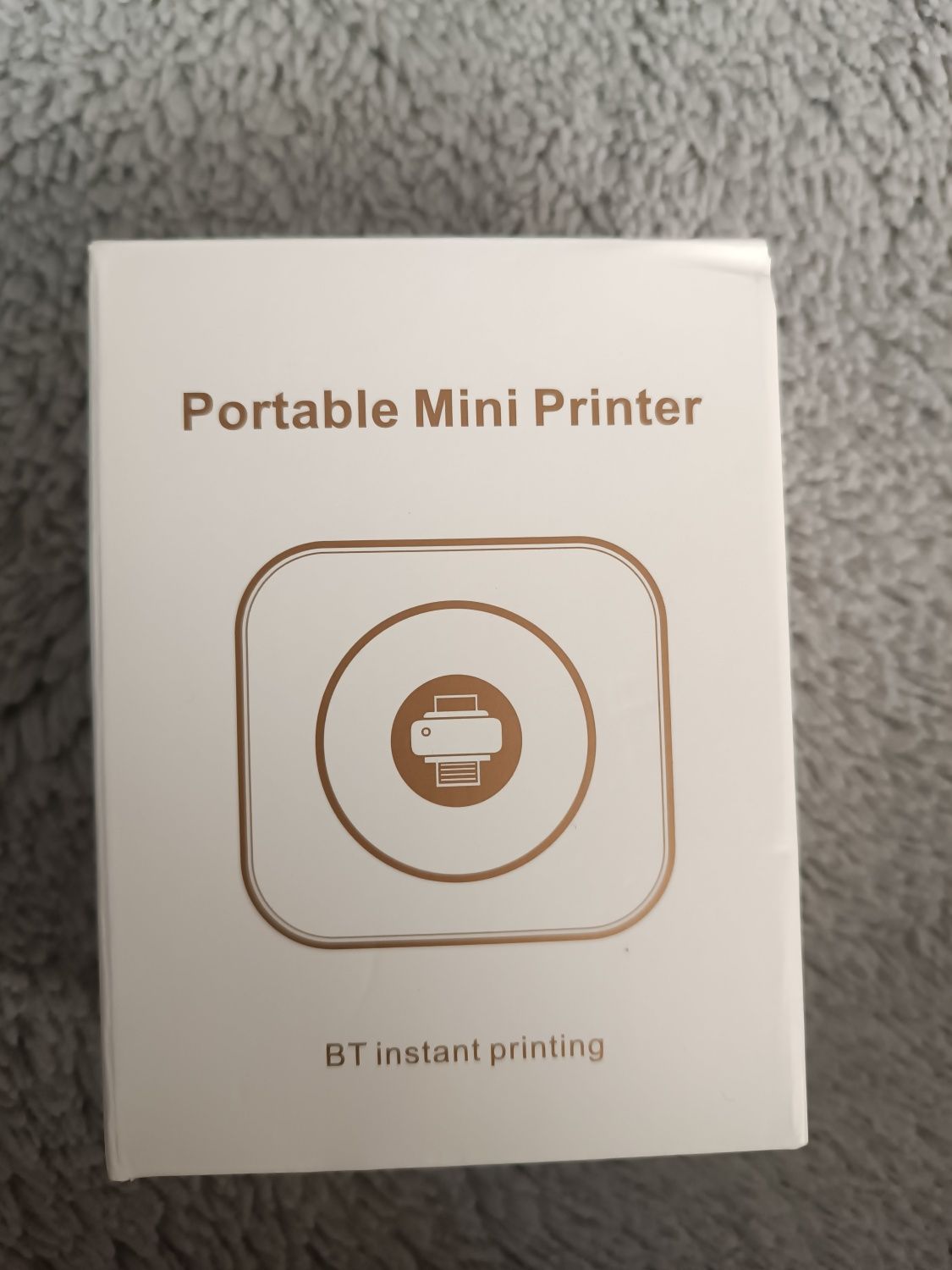 Mini imprimantă conectata la telefon