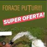 Foraje puțuri apa