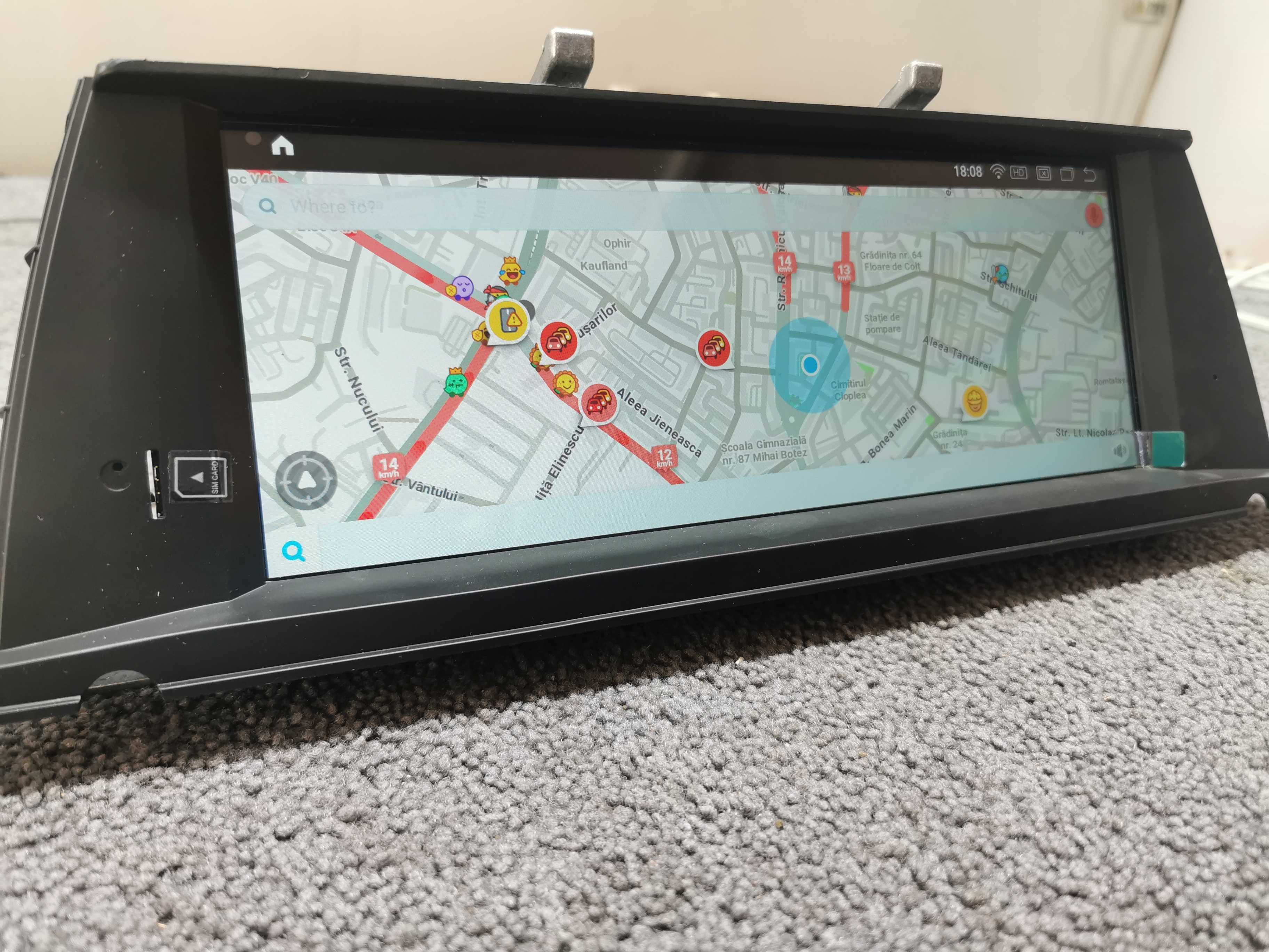 Navigatie BMW seria 5 android 12 octacore 12,25 INCH