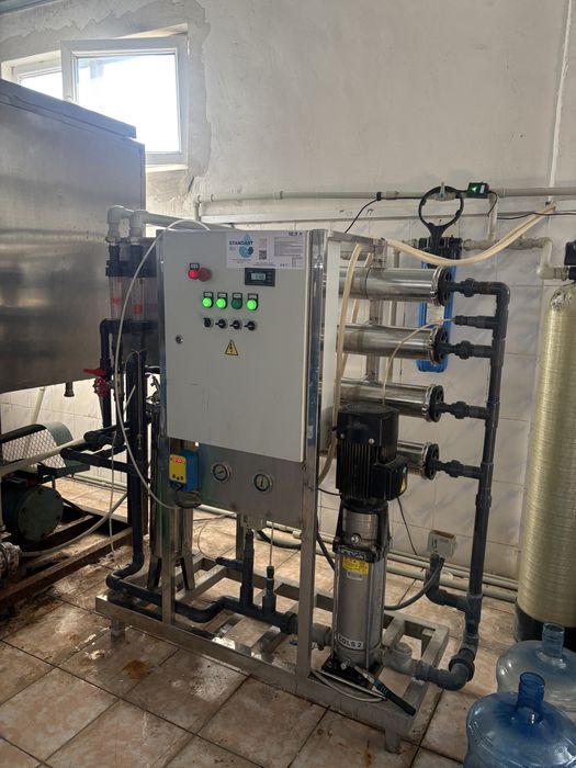 Промышленный обратный осмос 1000л/час