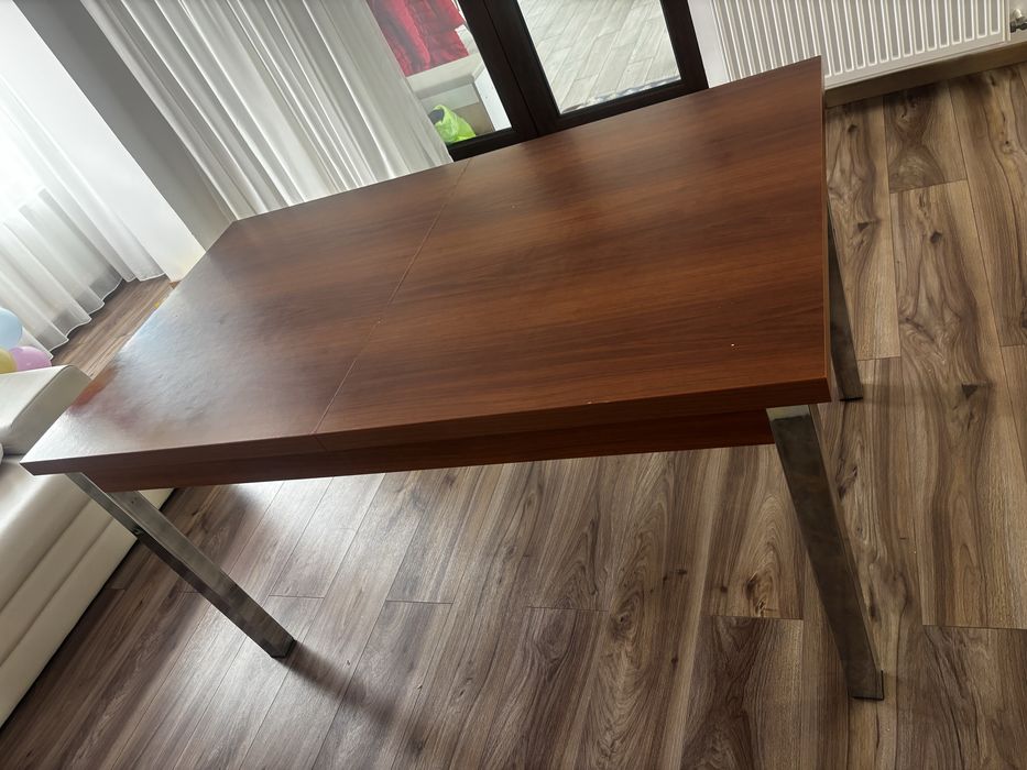Masa masiva de bucatarie / dining extensibila 80*140/180