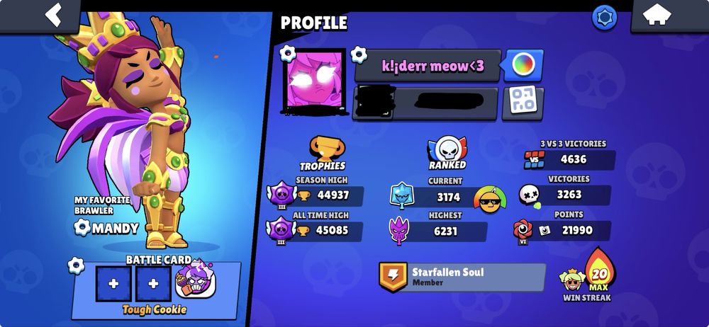 аккаунт по бравл старс