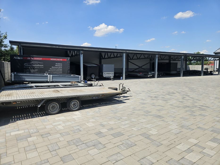 Inchiriez trailere, remorci,toate dimensiunile, modele 2025